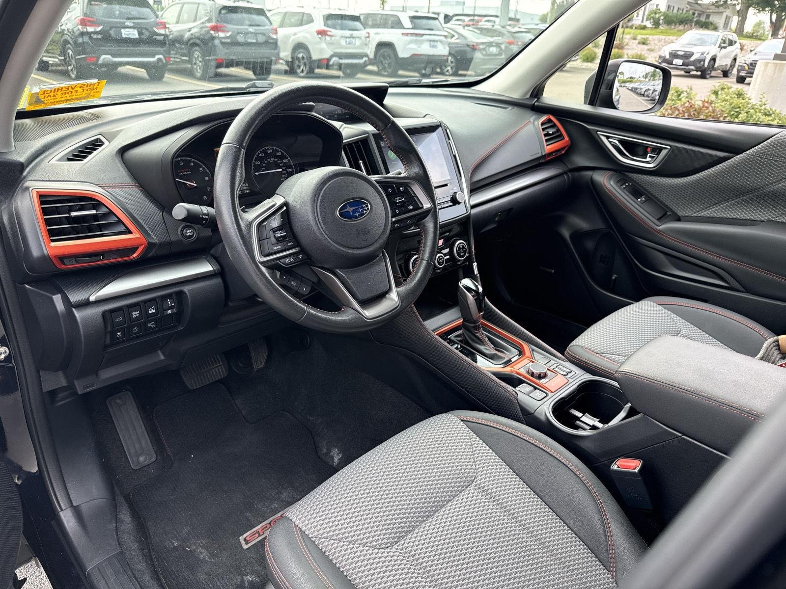Used 2021 Dark Blue Pearl Subaru Sport image 7