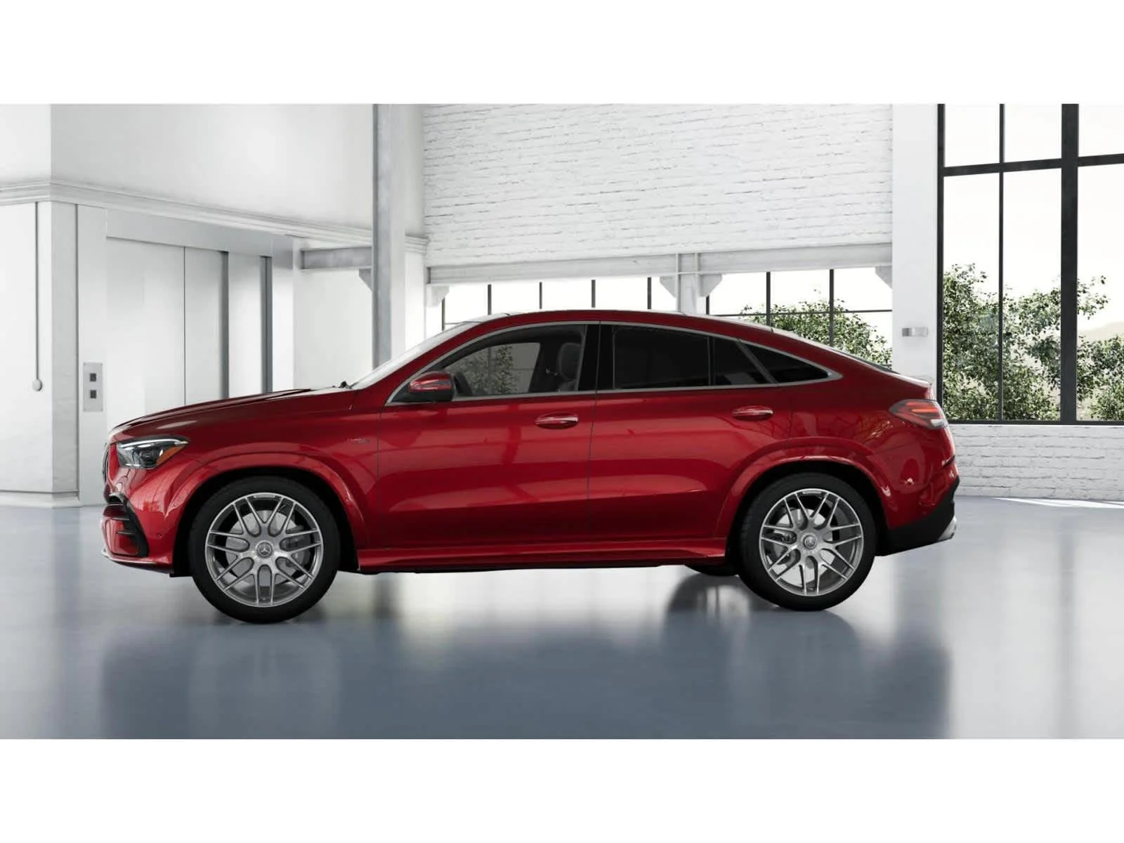 Used 2024 MANUFAKTUR Cardinal Red Metallic Mercedes-Benz AMG® GLE 53 image 34