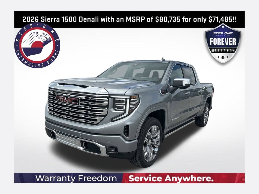 New 2026 Sterling Metallic GMC Denali image 1