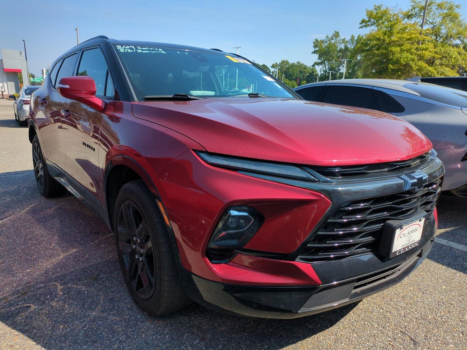 Used 2023 Radiant Red Tintcoat Chevrolet RS image 2