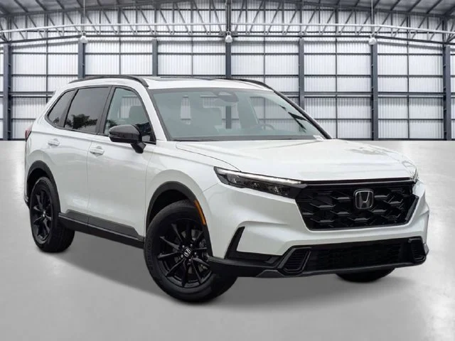 New 2027 Platinum White Pearl Honda Sport Hybrid 2WD image 5
