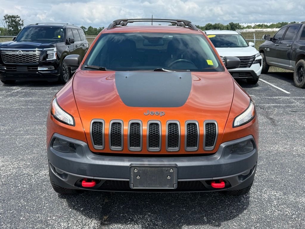 Used 2016 Orange Jeep Trailhawk image 24