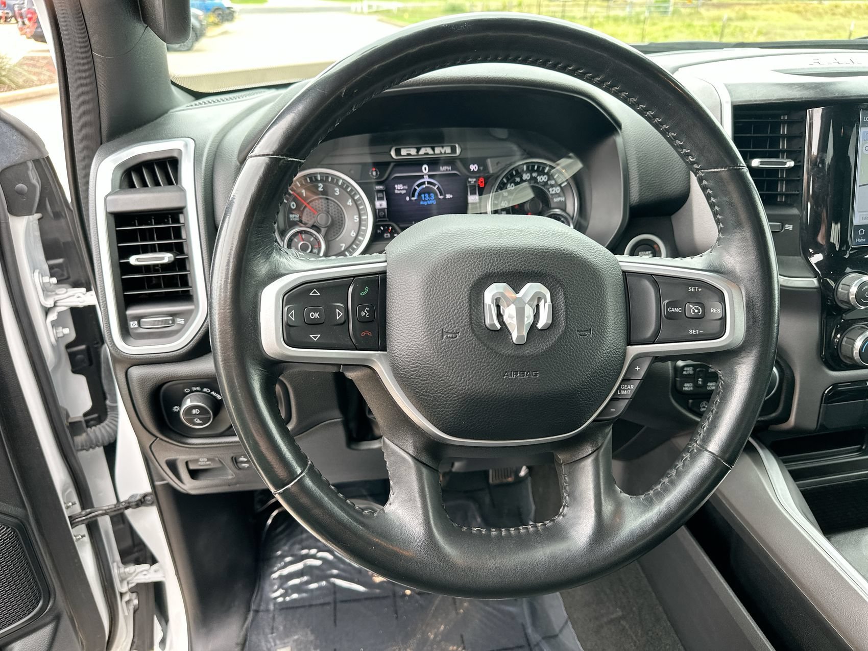 Used 2023 Bright White Clearcoat Ram Big Horn image 14