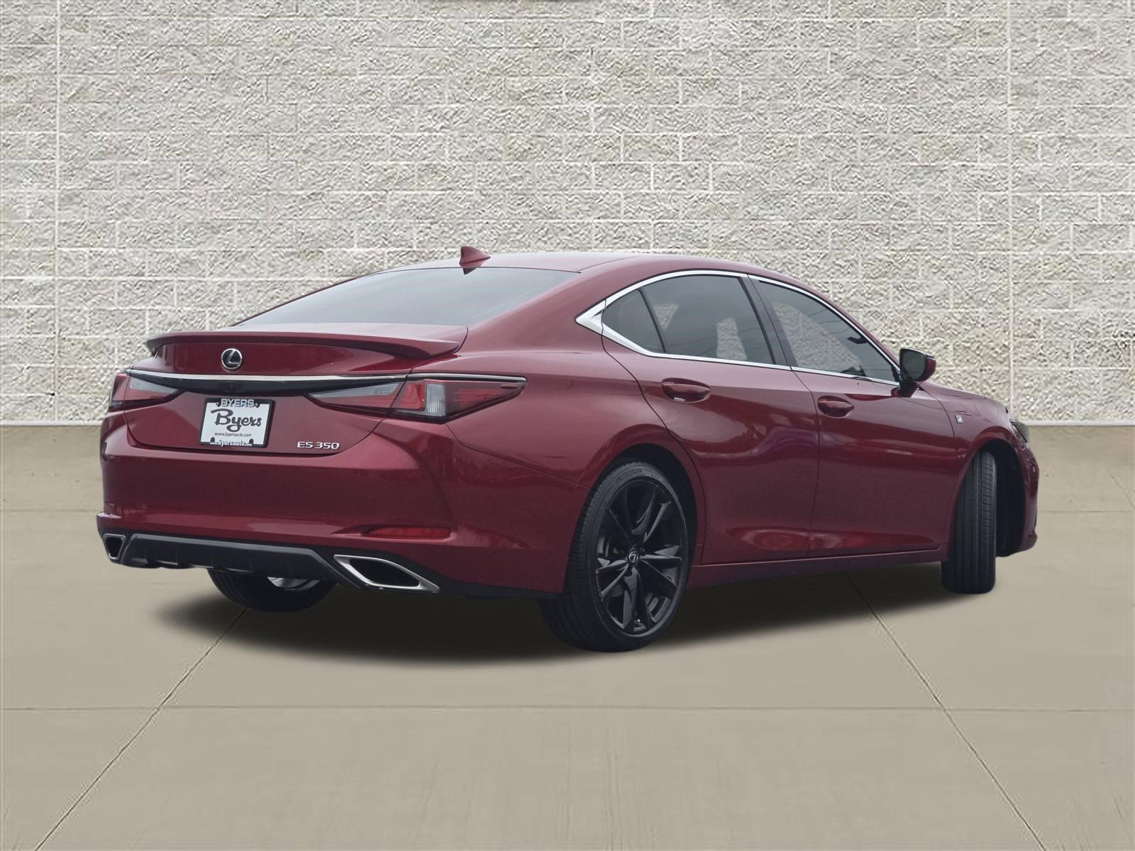 Used 2023 Matador Red Mica Lexus ES 350 F SPORT Handling image 7