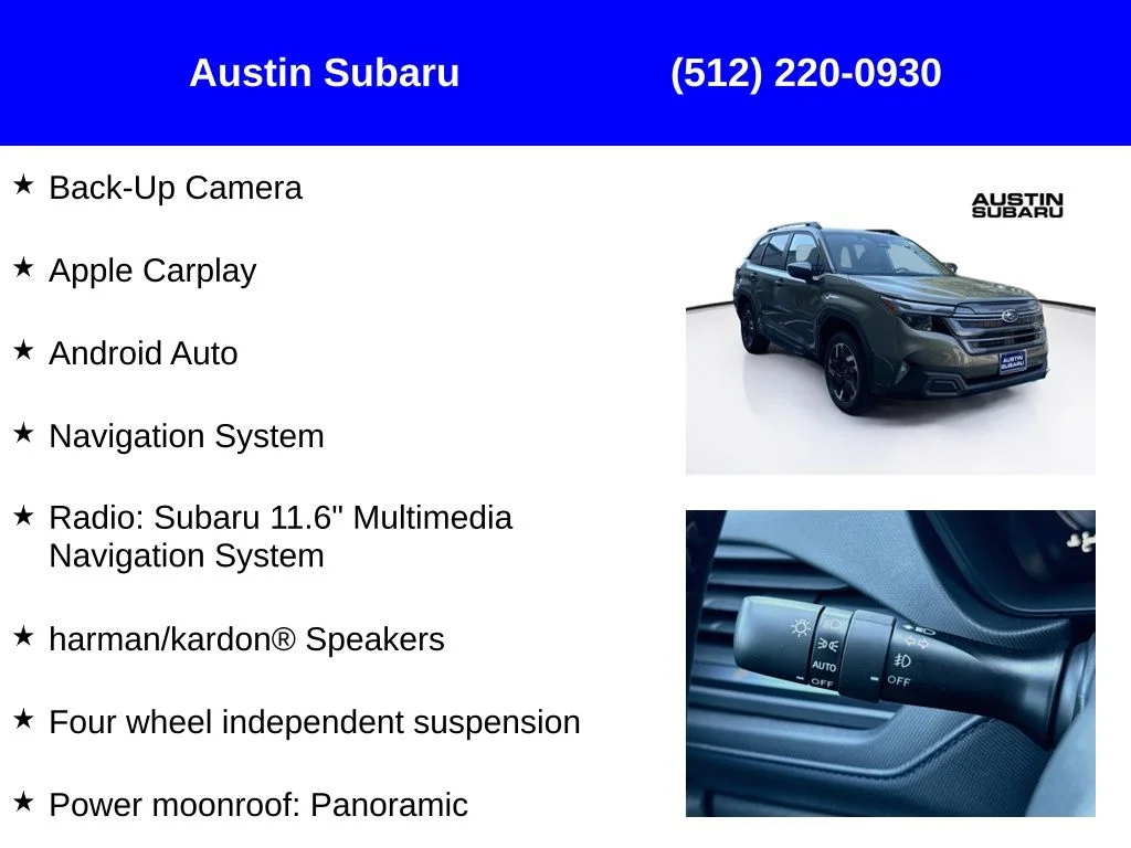 New 2026 Green Subaru Limited Hybrid image 9