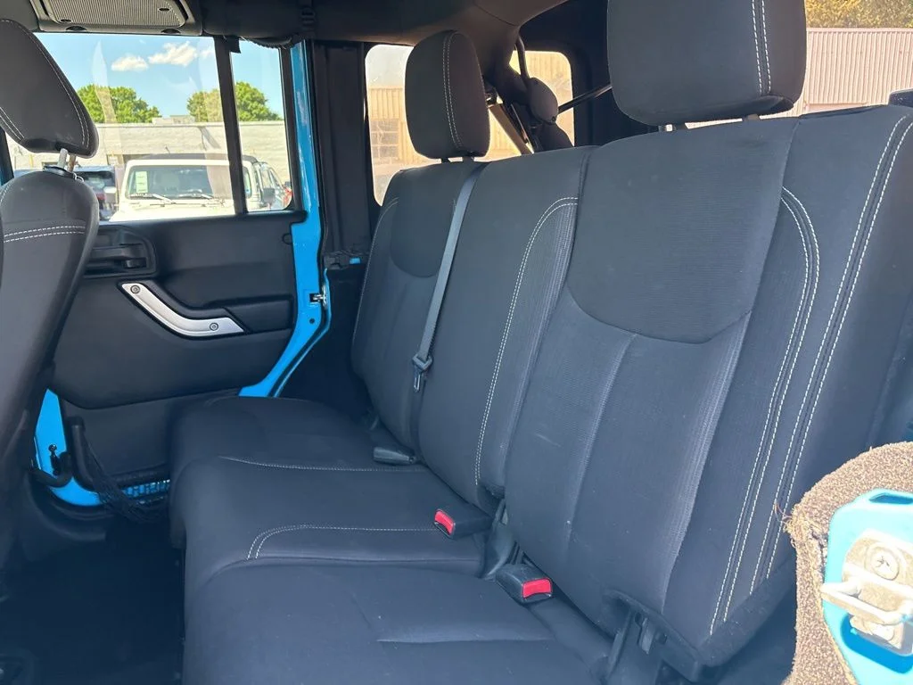 Used 2017 Blue Jeep Unlimited Rubicon image 24