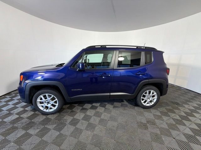 Certified Used 2021 Blue Jeep Latitude image 6