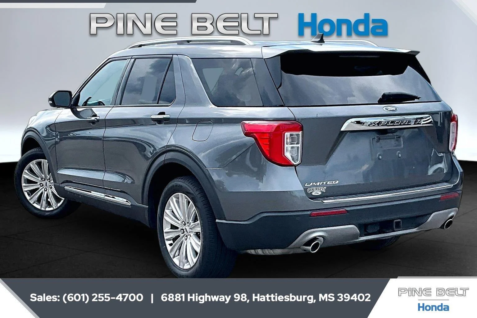 Used 2023 Carbonized Gray Ford Limited image 2