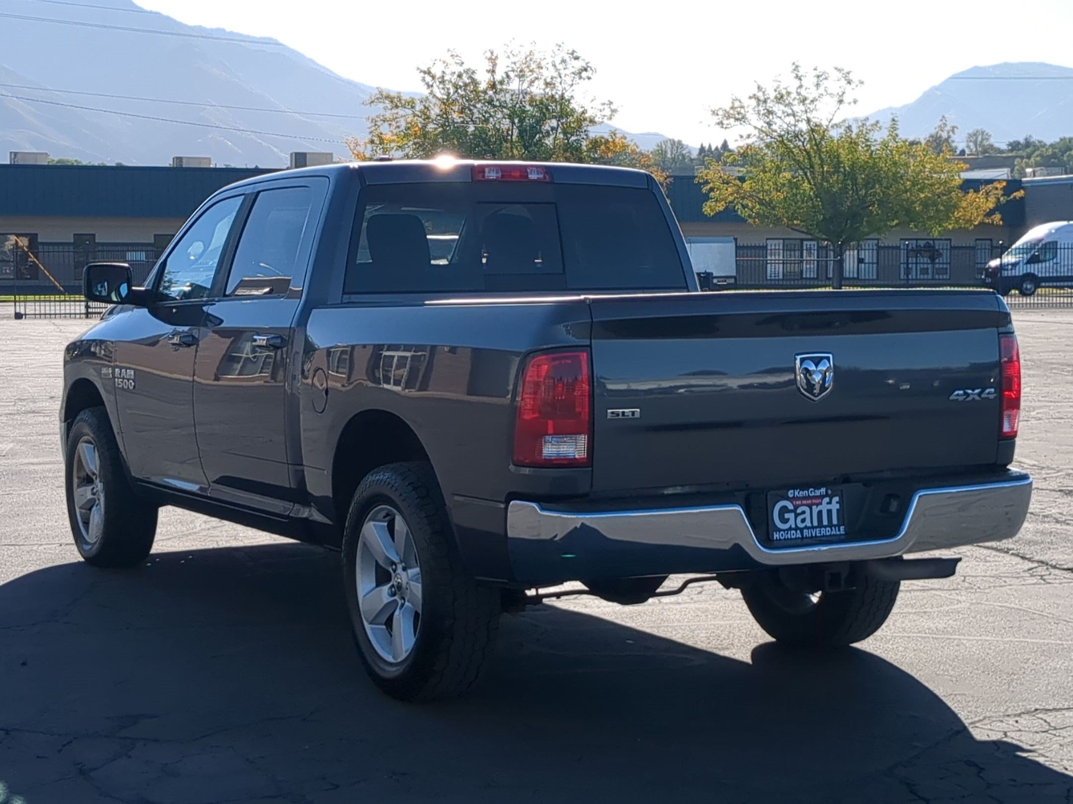 Used 2017 Granite Crystal Metallic Clearcoat Ram SLT image 5