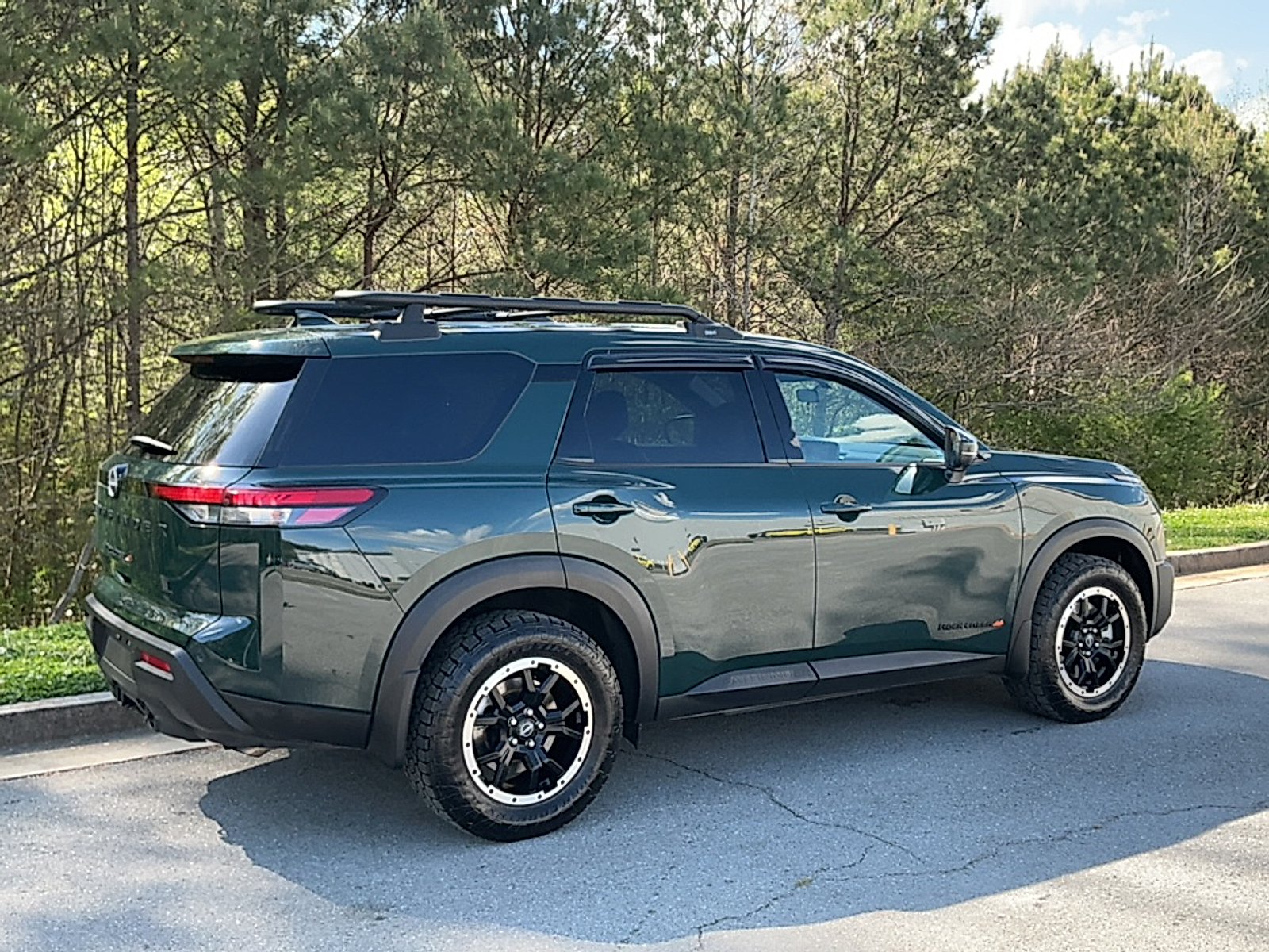 Used 2024 Obsidian Green Pearl Nissan Rock Creek 4WD image 2