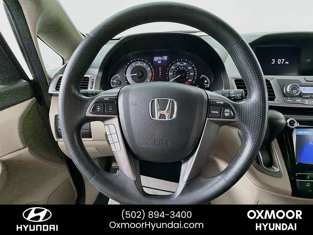 Used 2015 Dark Cherry Pearl Honda EX image 11