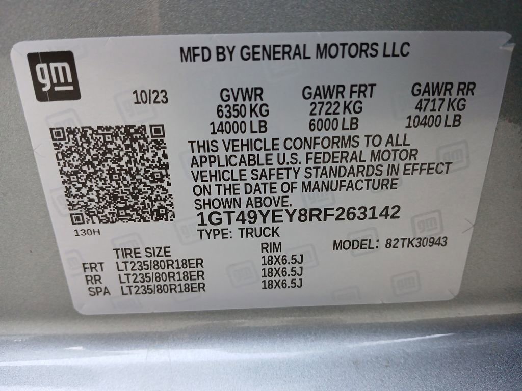 Used 2024 Sterling Metallic GMC Denali Ultimate DRW image 35