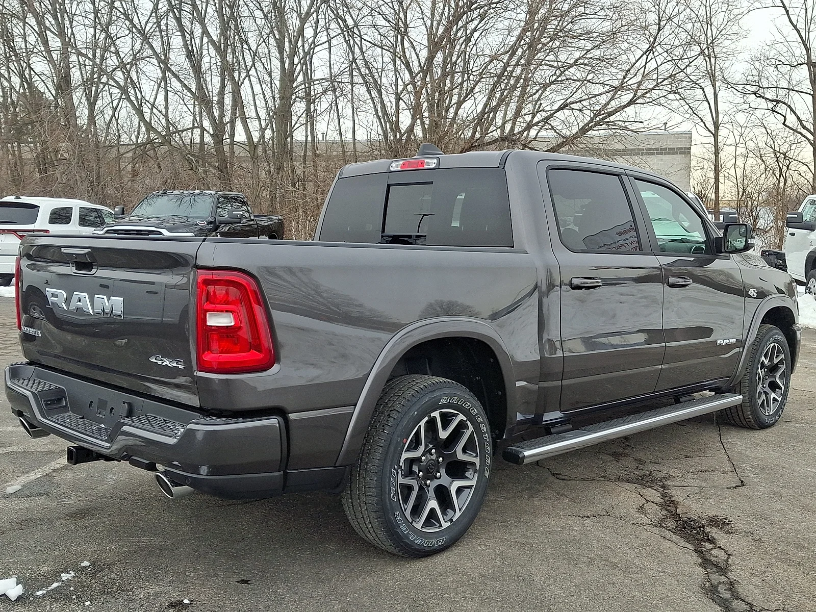 New 2026 Granite Crystal Metallic Clear-Coat Exterior Paint RAM Laramie image 7