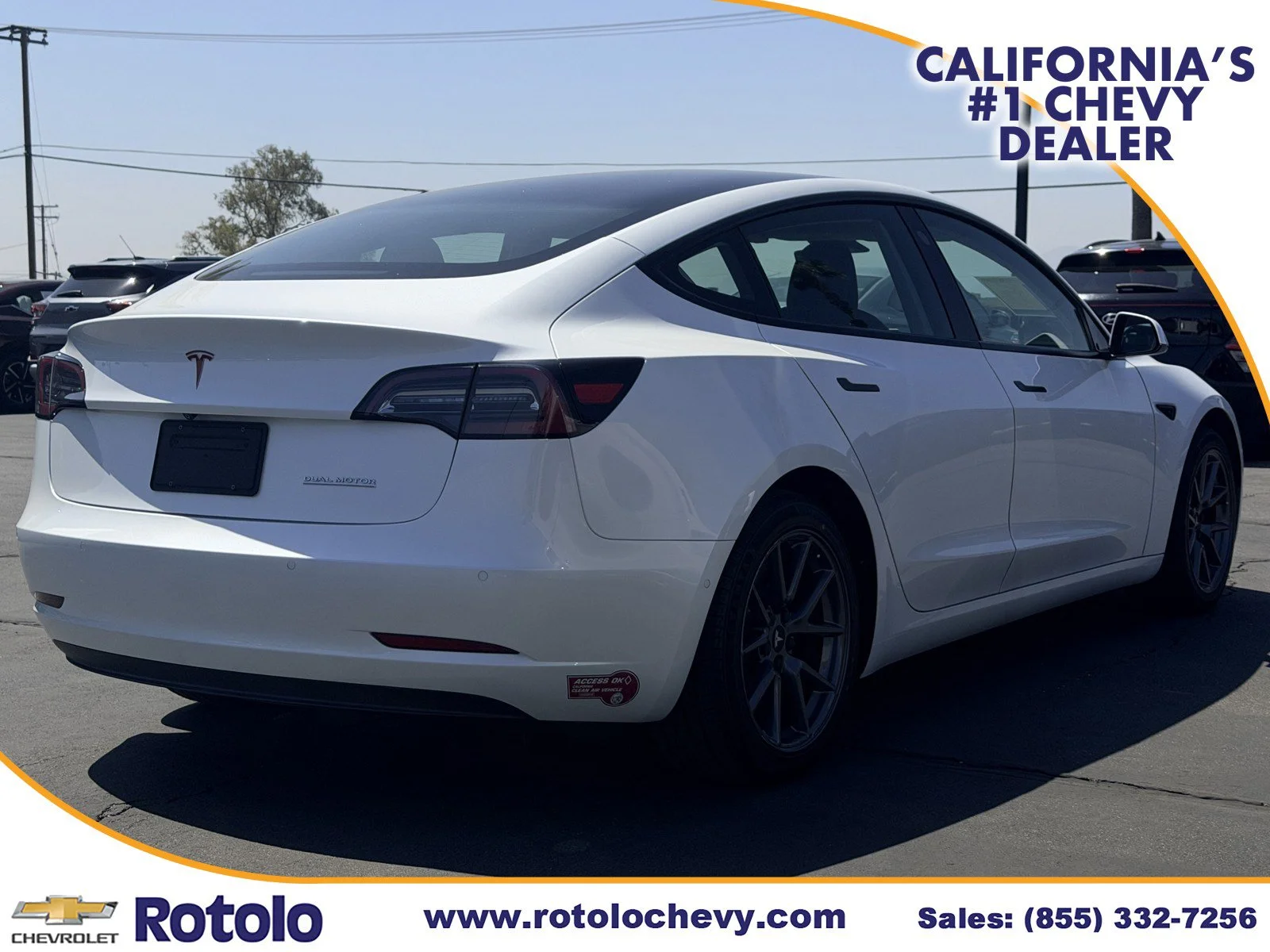Used 2021 White Tesla Long Range image 6