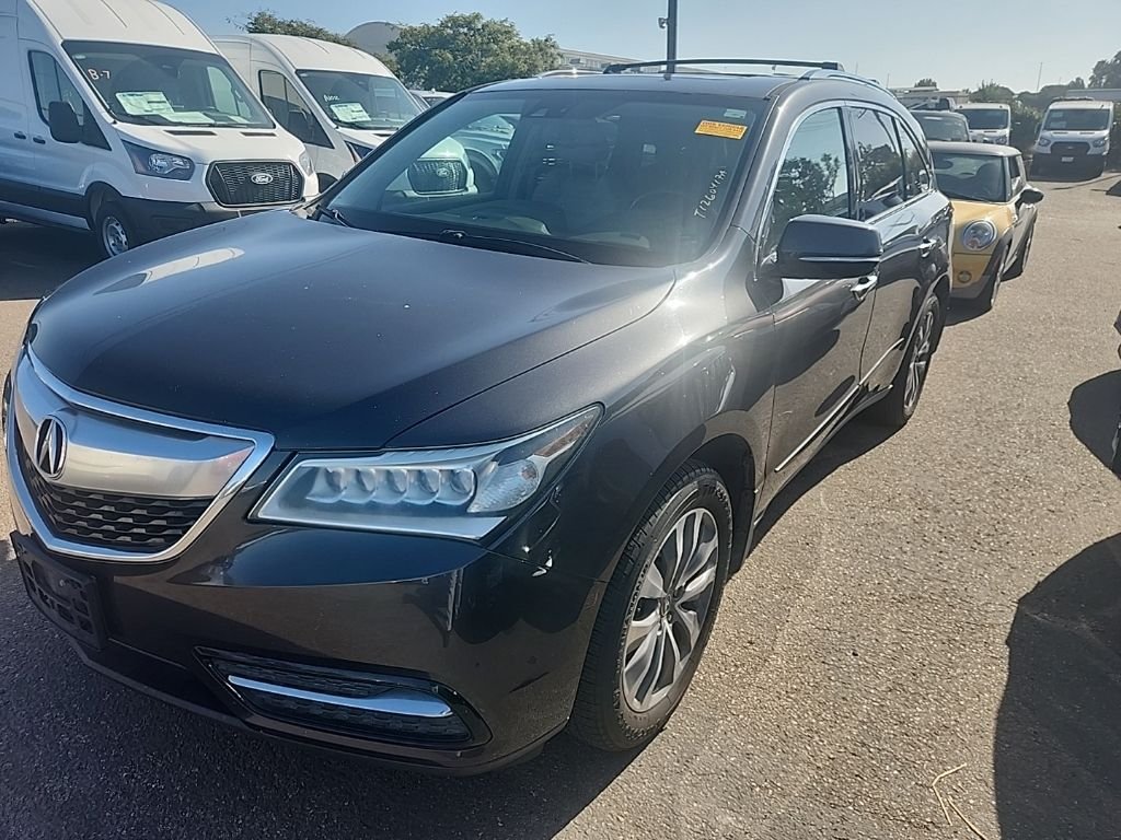 Used 2014 Gray Acura 3.5L Technology Package image 3