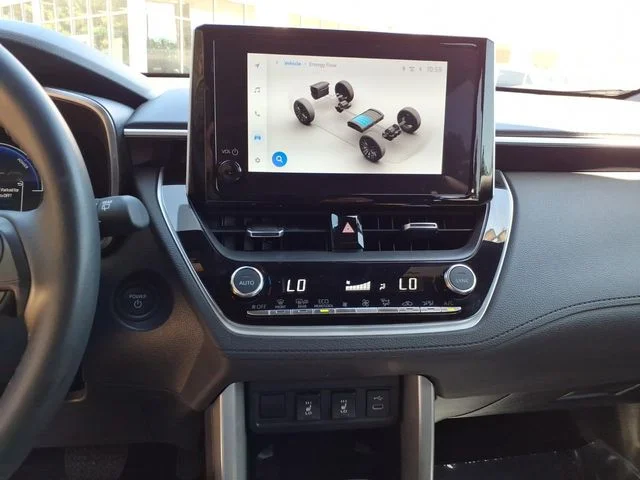 Used 2025 Black Toyota Hybrid XSE image 16