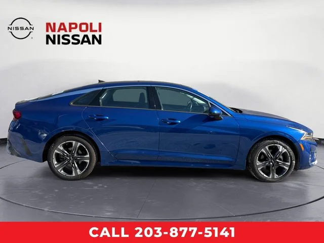 Used 2021 Blue Kia EX image 2