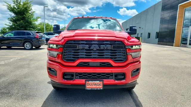 New 2026 Flame Red Clear-Coat Exterior Paint RAM Big Horn image 2