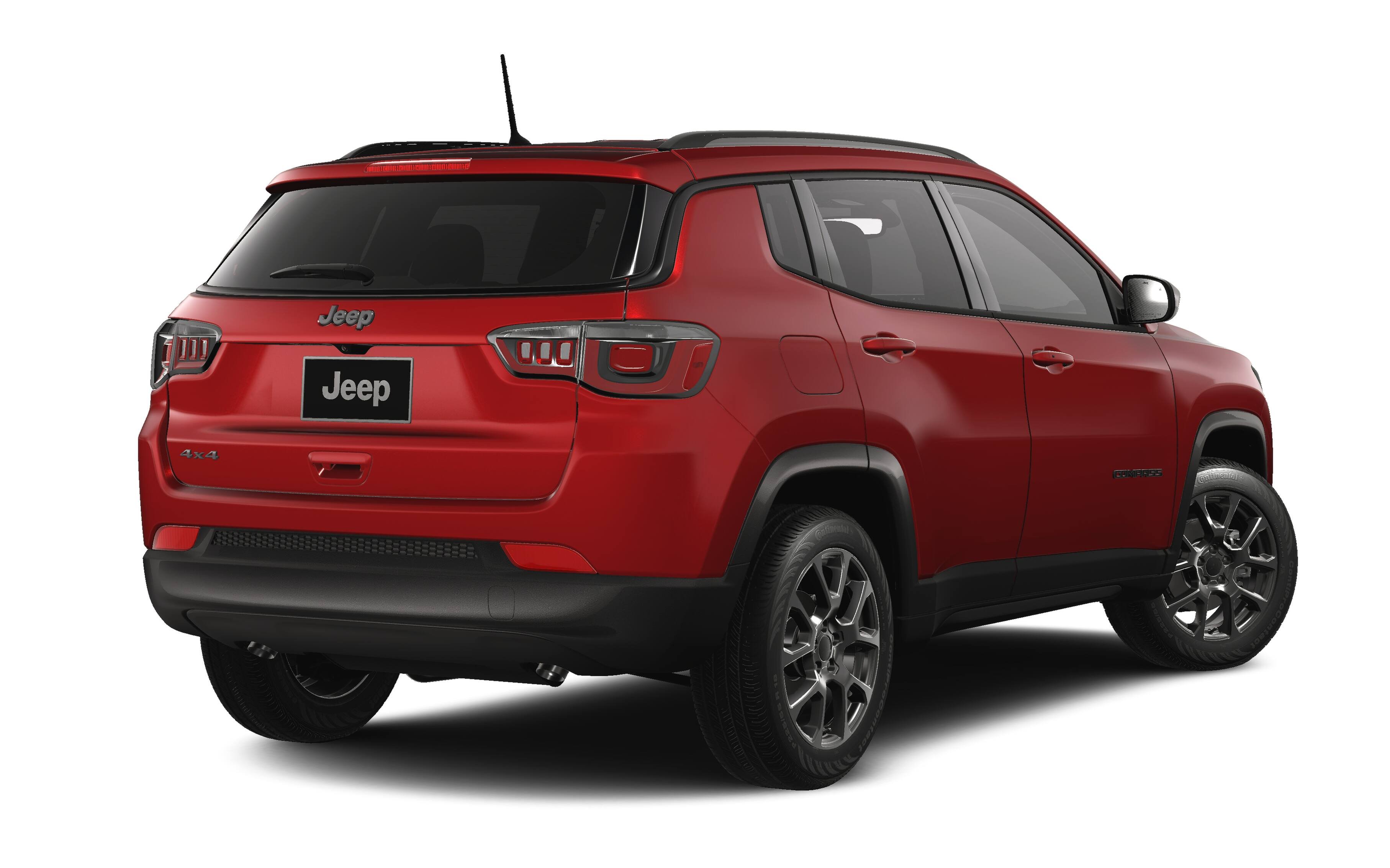 New 2026 Red Hot Pearl-Coat Exterior Paint Jeep Latitude image 2