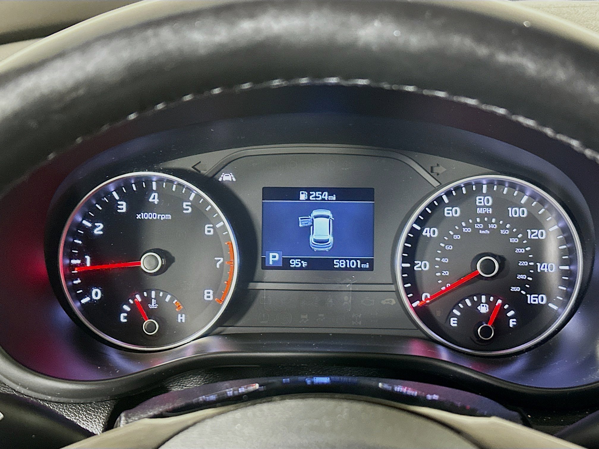 Used 2020 Hyper Red Kia EX image 19