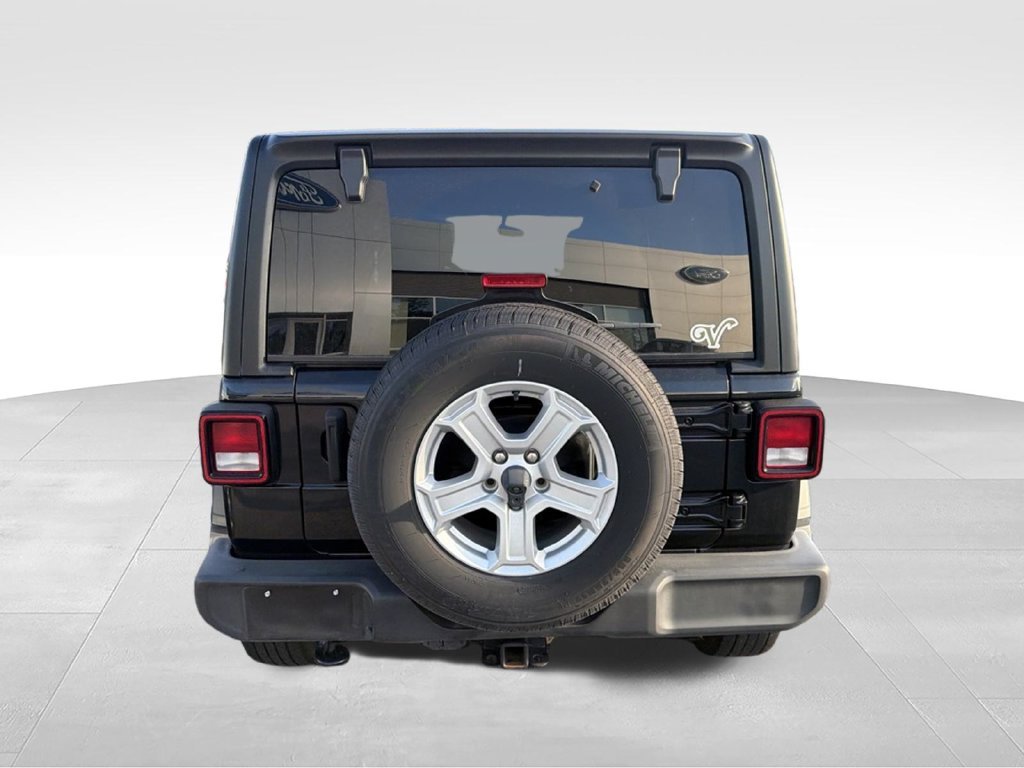 Used 2020 Black Jeep Unlimited Sport S image 6