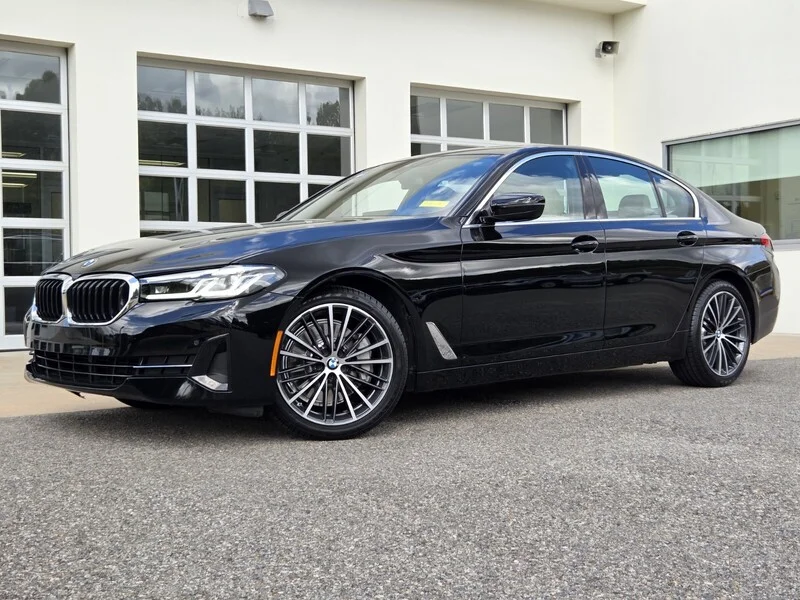 Used 2023 Jet Black BMW 530I SEDAN image 28