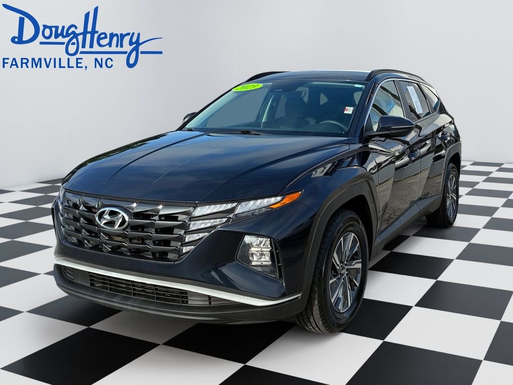 Used 2023 Blue Hyundai Blue image 1