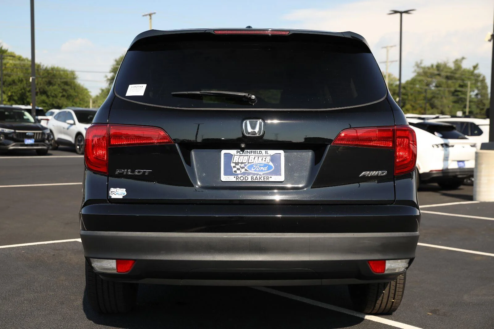 Used 2017 Crystal Black Pearl Honda EX-L image 14