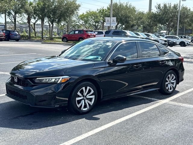 Certified Used 2025 Crystal Black Pearl Honda LX image 8