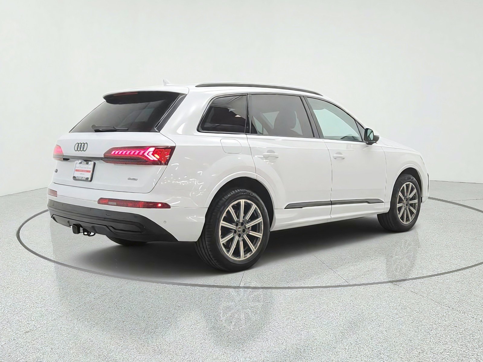 Used 2023 Glacier White Metallic Audi Premium Plus image 5
