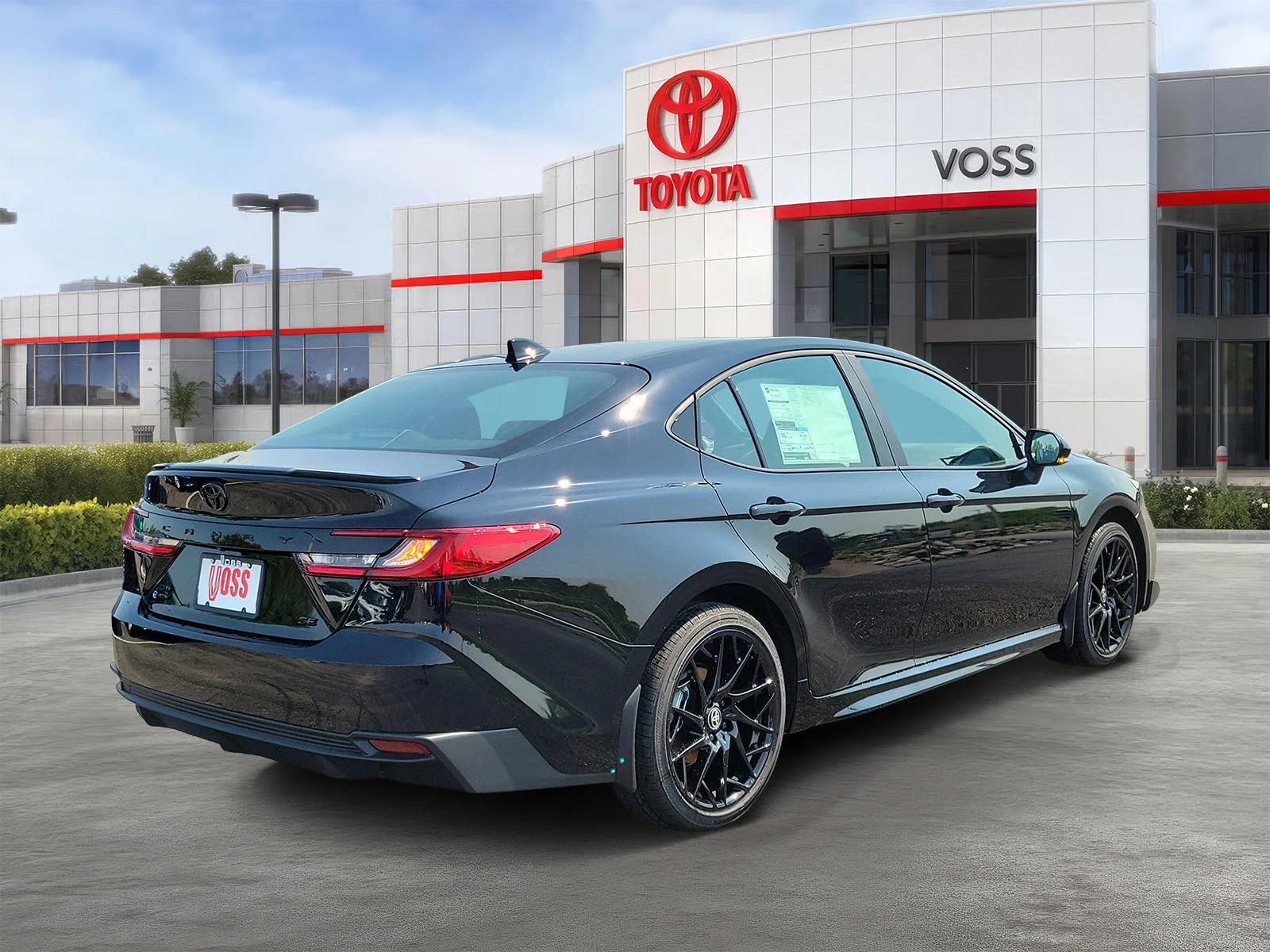 New 2026 Midnight Black Metallic Toyota SE image 4