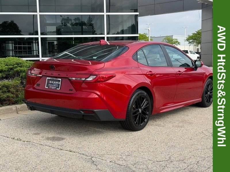 Certified Used 2025 Red Toyota SE image 3