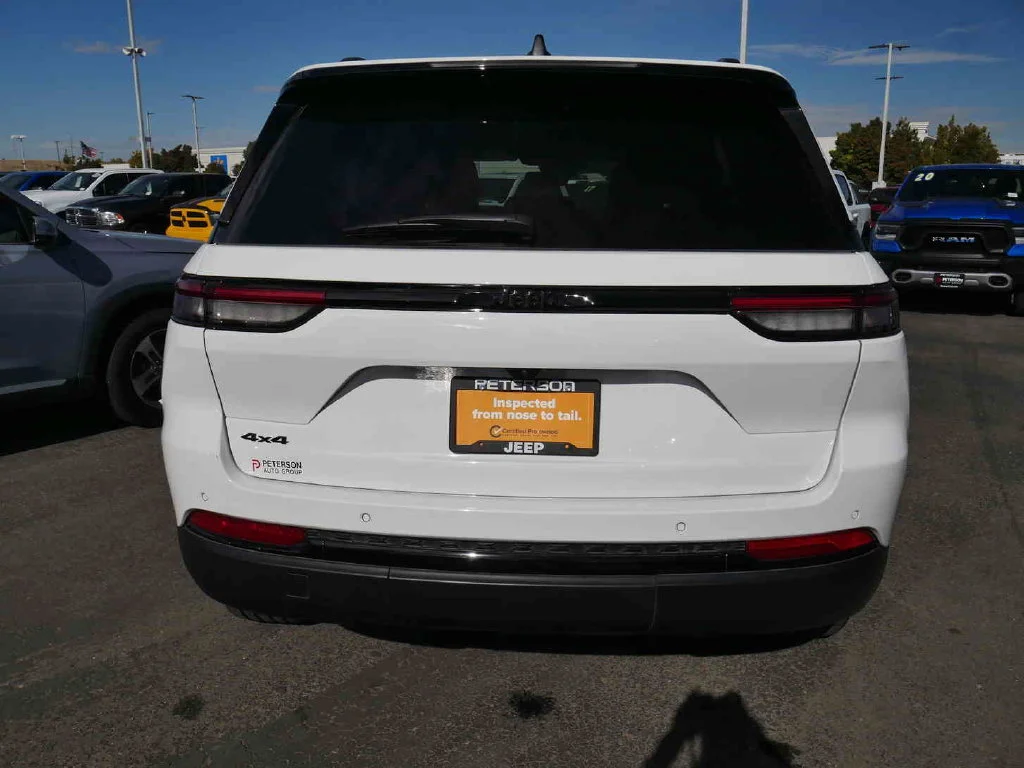 Certified Used 2024 White Jeep Altitude X image 17
