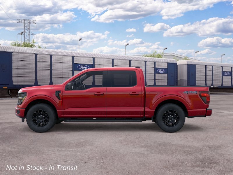 New 2026 Ruby Red Metallic Tinted Clearcoat Ford XLT image 3