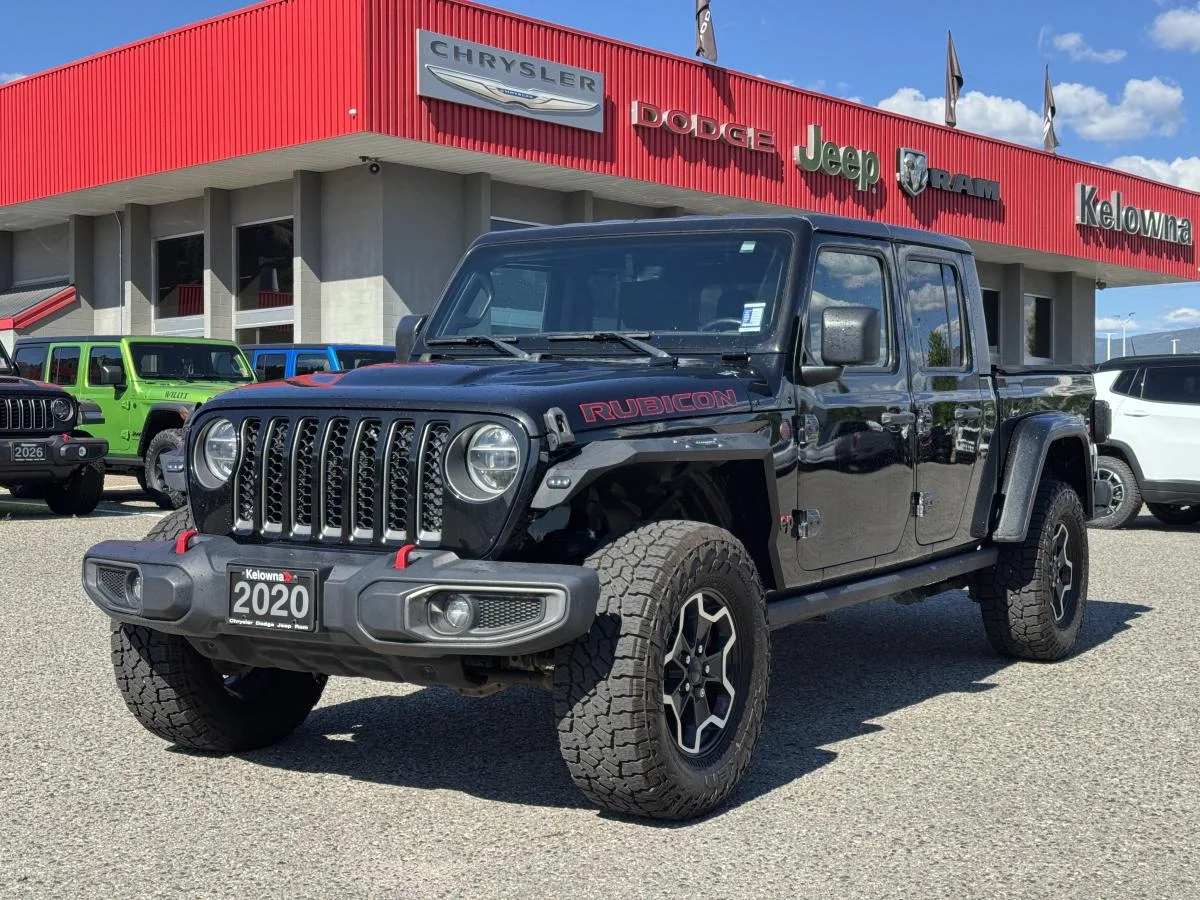 Used 2020 Black Jeep Rubicon image 1