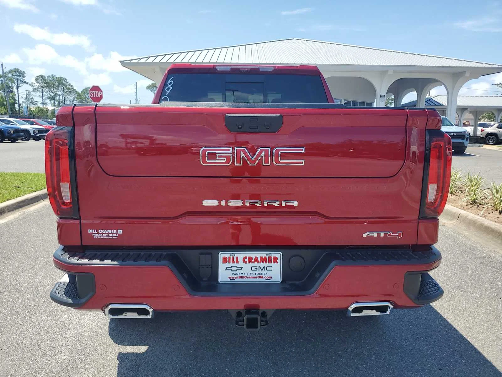 New 2026 Volcanic Red Tintcoat GMC AT4 image 4