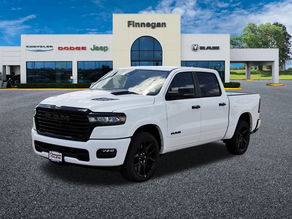 New 2025 Bright White Clear-Coat Exterior Paint RAM Laramie image 3