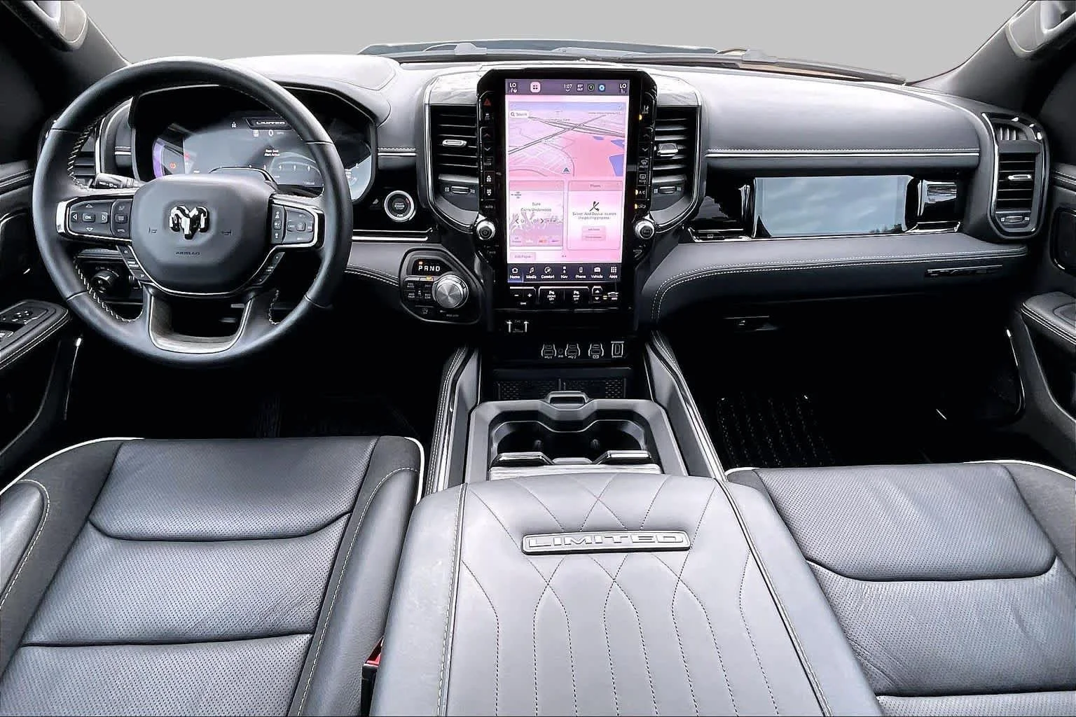 Used 2026 Granite Crystal Metallic Clearcoat Ram Limited image 15