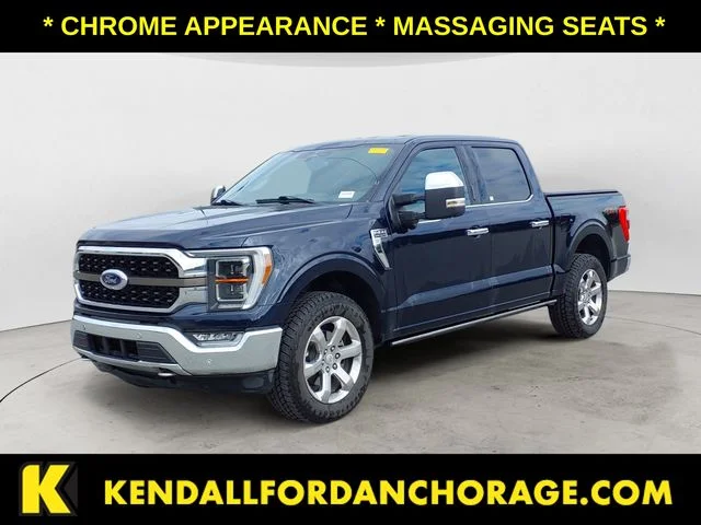 Certified Used 2023 Blue Metallic Ford King Ranch image 1