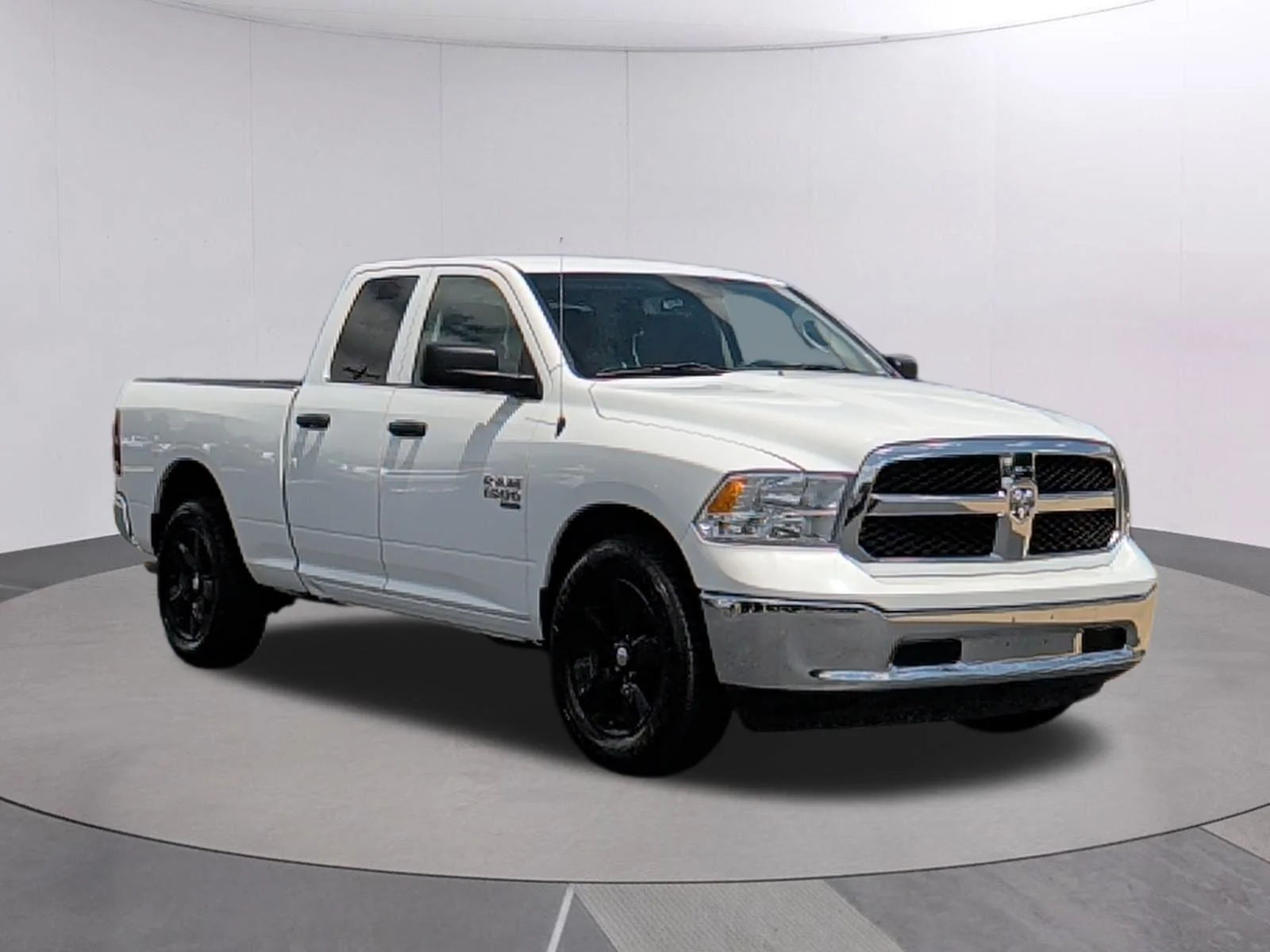 Used 2024 Bright White Clearcoat Ram SLT image 8