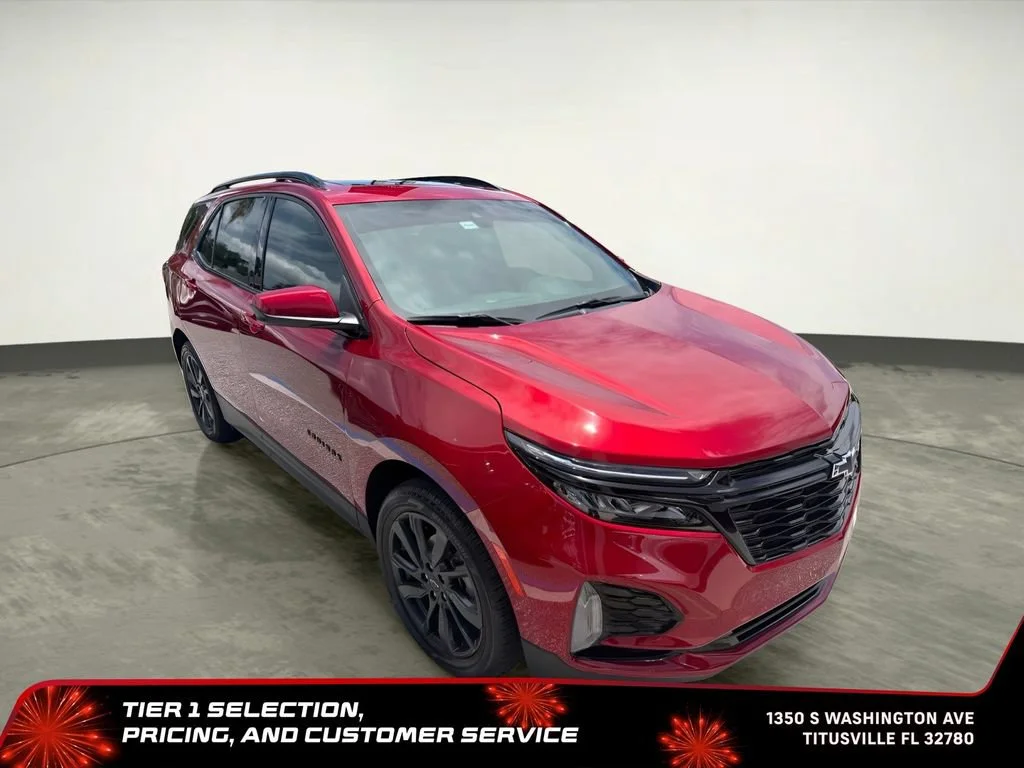 Used 2024 Radiant Red Tintcoat Chevrolet RS image 13