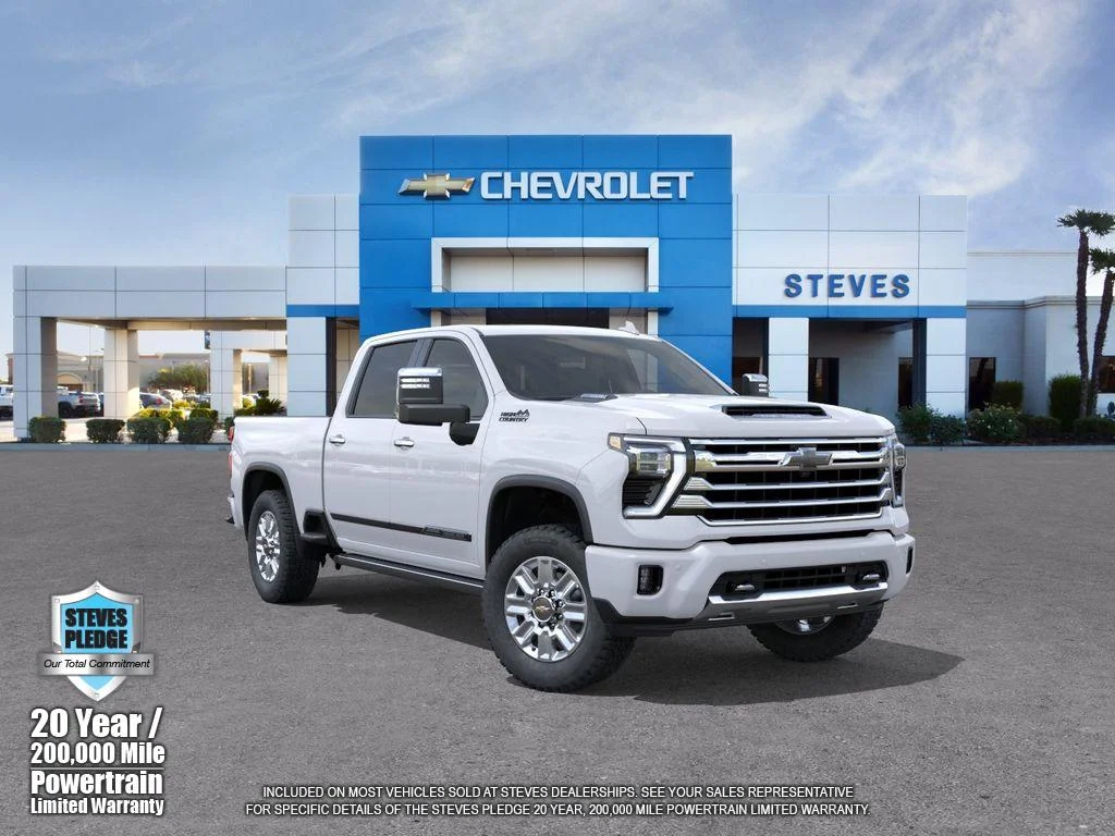 New 2026 Polar White Tricoat Chevrolet High Country image 1