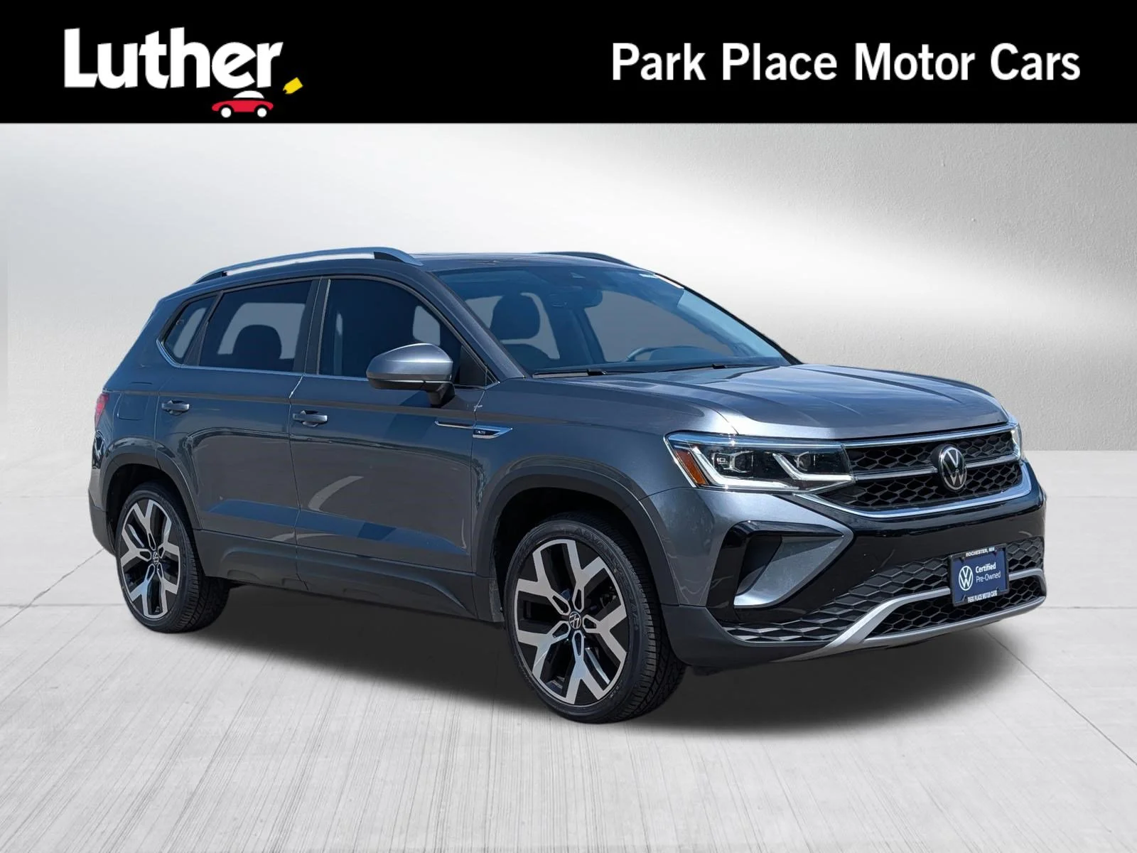 Certified Used 2023 Platinum Gray Metallic Volkswagen SEL image 1