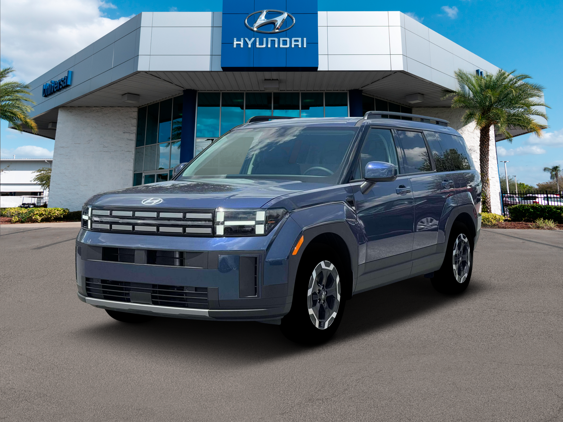 New 2026 Blue Hyundai SEL FWD image 1