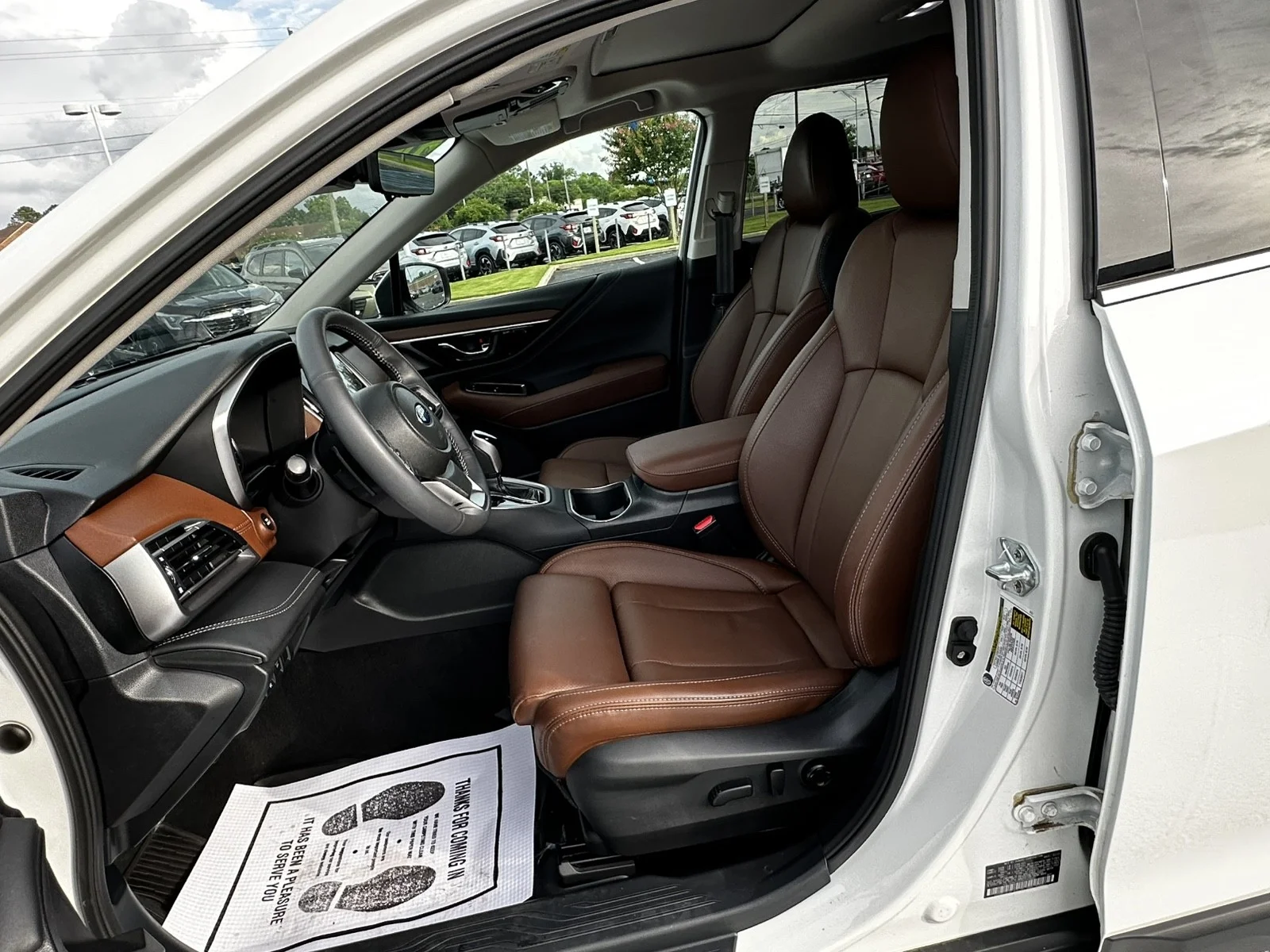 Certified Used 2024 WHITE Subaru Touring XT AWD image 15