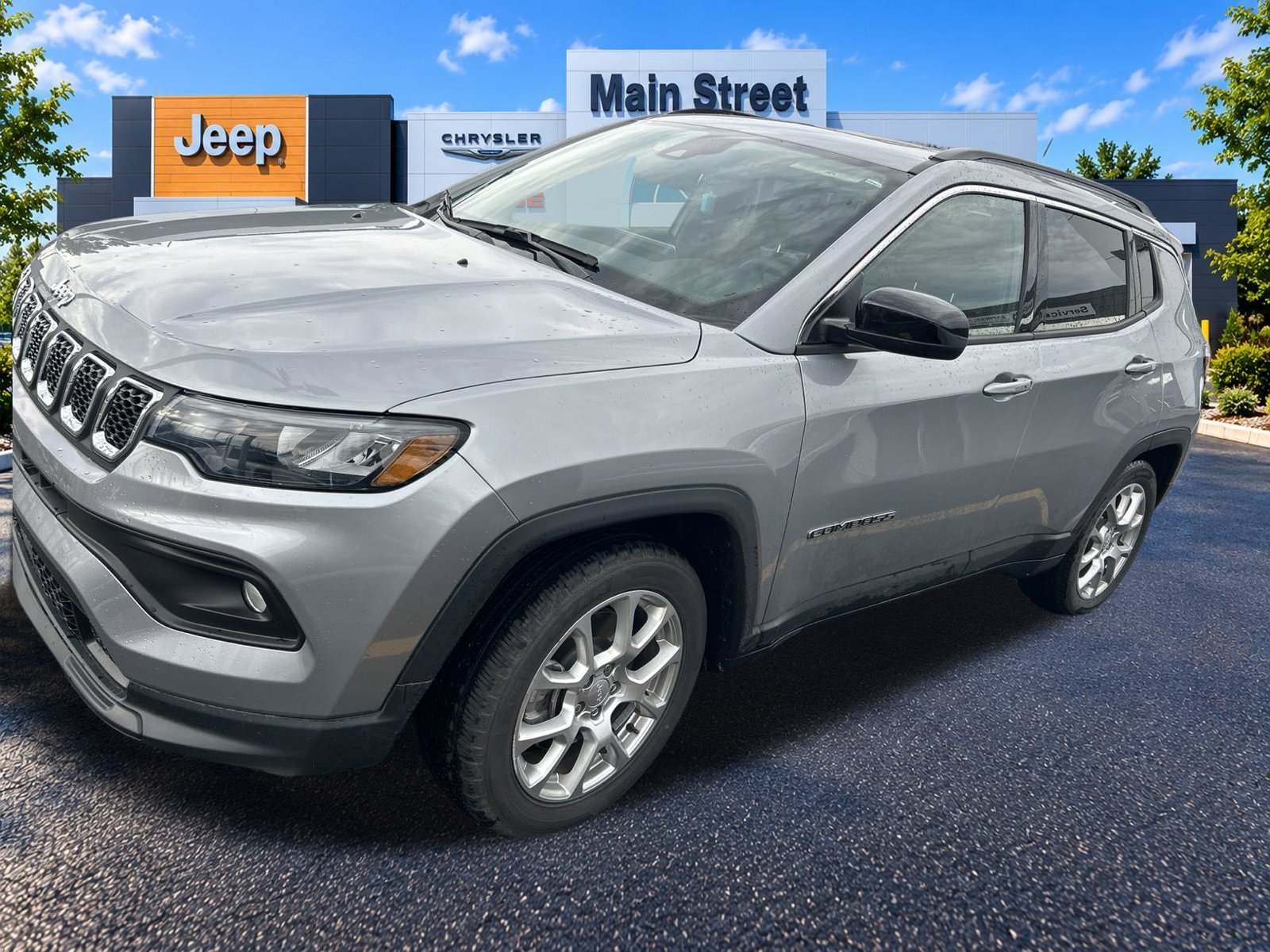 Used 2023 Jeep Compass Latitude Lux with VIN 3C4NJDFN0PT537798 for sale in Kansas City