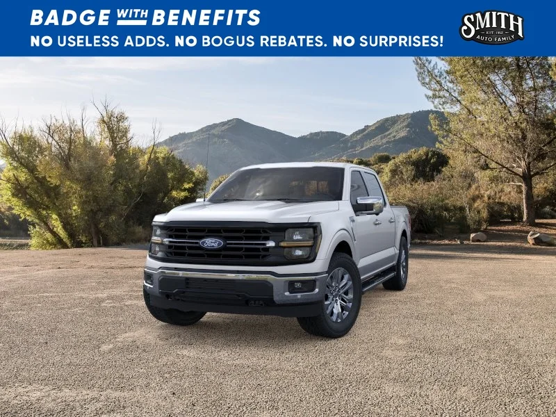 New 2026 Iconic Silver Metallic Ford XLT image 3