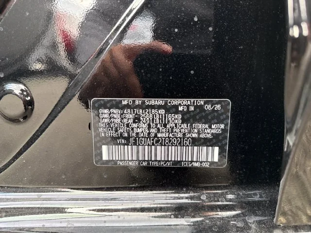 New 2026 Crystal Black Silica Subaru Sport image 19