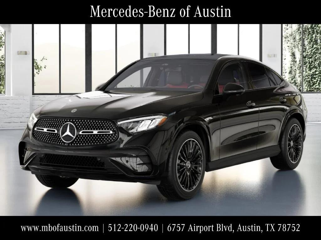 New 2027 Black Mercedes-Benz GLC 300 Coupe image 1