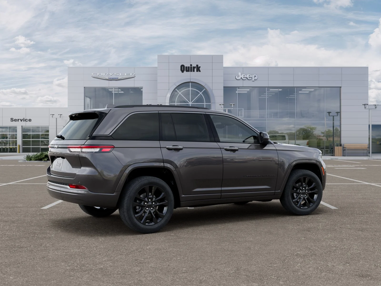 New 2026 Baltic Gray Metallic Clear-Coat Exterior Paint Jeep Limited Reserve image 30